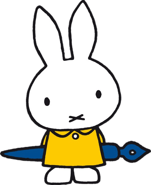 Miffy writing